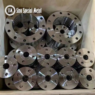 Flangia con finitura stock in lega Hastelloy B2 ASME B16.48