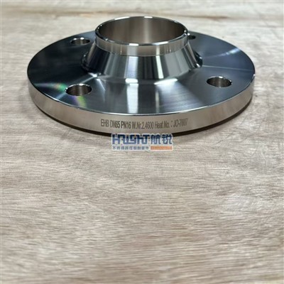 Studio applicativo della flangia Hastelloy B3 W.Nr 2.4600 DN65 PN16