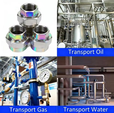 Unione filettata in acciaio inossidabile forgiato|3000 libbre ASME B16.11
